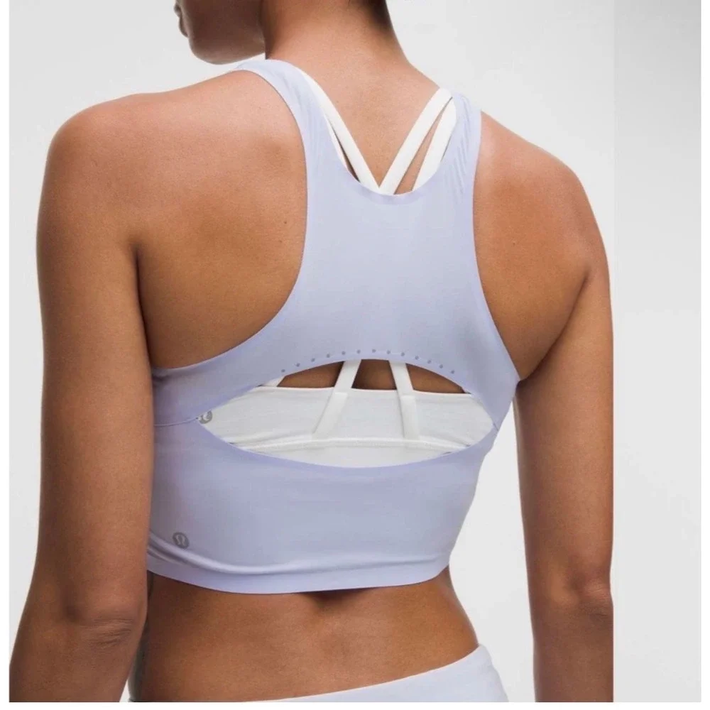NEW Lululemon Fast and Free‎ Tank *Light Size XS Serene Blue / Purple